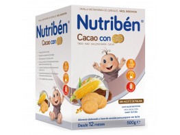 Imagen del producto Nutribén Cacao con galletas María 500gr