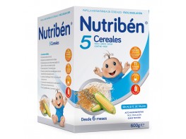 Imagen del producto Nutribén 5 cereales 600gr