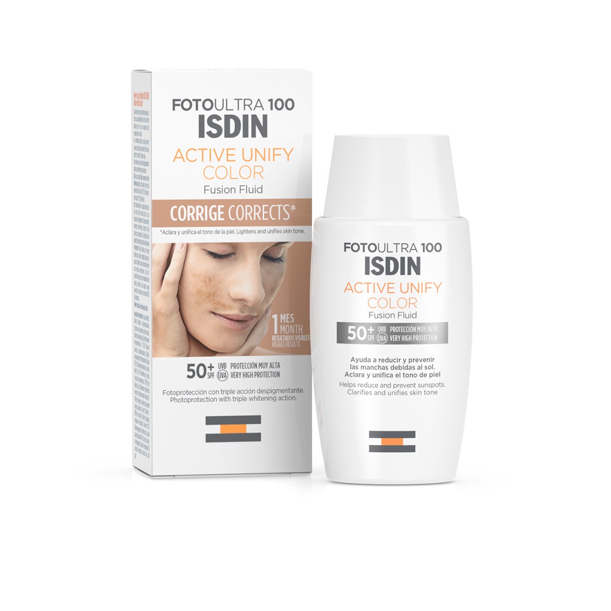 Isdin Fotoultra 100 active unify color 50ml