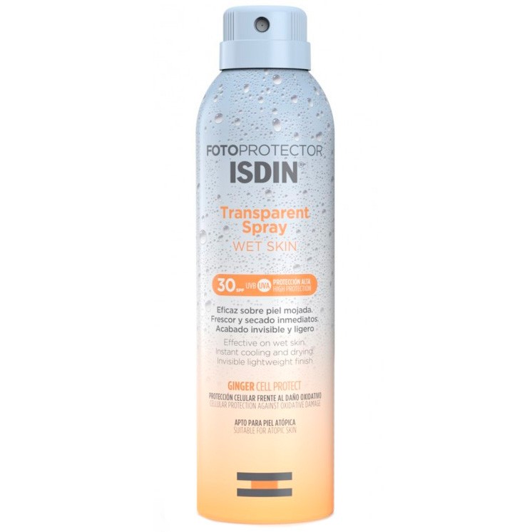 Isdin fotoprotector wet skin spray SPF30 250ml
